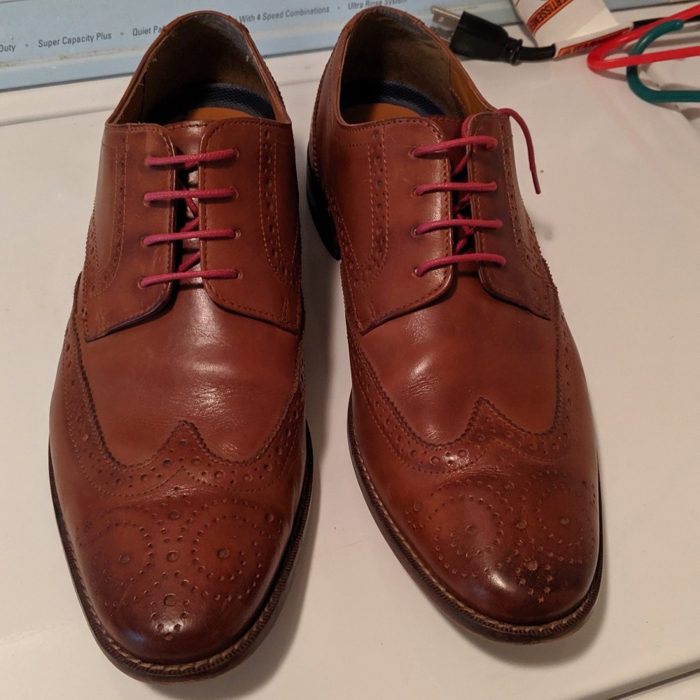 FLORSHEIM | Marino Wingtip Oxfords | Tan